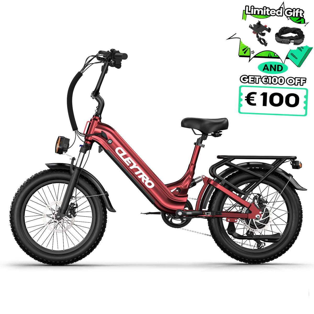 Cleytro® XC20 City Electric Bike